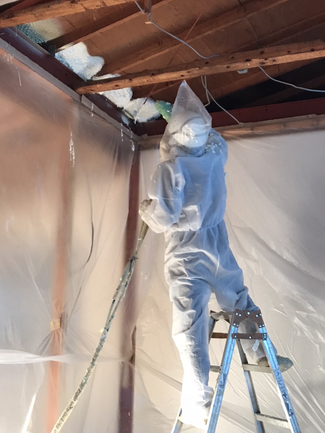 【リフォーム中】壁を取って大空間にしたり、断熱工事をしっかりと行いました!